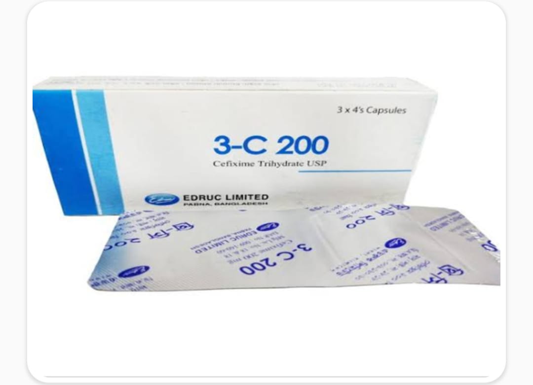 Capsule 3-C 200mg (7pcs)